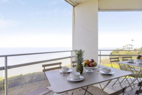 Bright T2 with balcony and sea view in Biarritz